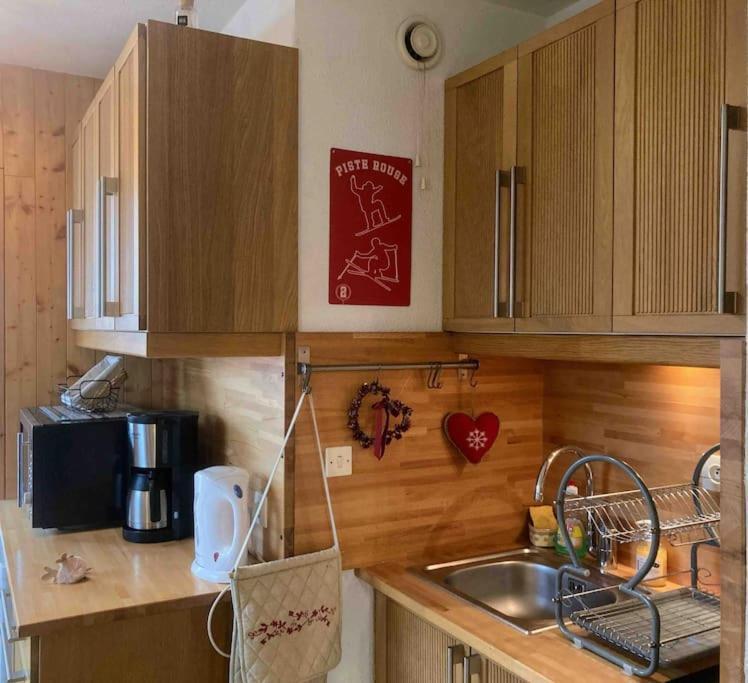 T2 Pour 4 Pers Style Chalet Pied Des Pistes Bolquere Exterior photo
